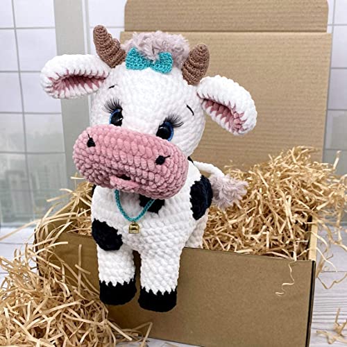 Yarn Art Dolce Yarn 100% MicroPolyester Velvet Blanket Amigurumi Super Bulky :6 Baby Chenille Yarn (1 Skein, 745-LIGHT Cream) - color: 745-LIGHT CREAM