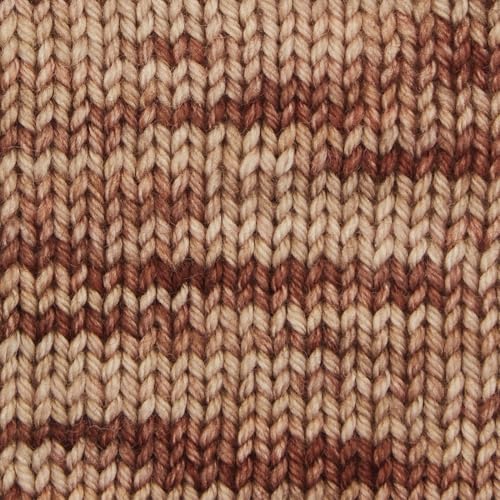 KnitPro Symfonie Fingering Weight Merino Wool Yarn 100g, Mocha | 75% Extrafine Merino & 25% Polyamide, 438yds, OEKO-TEX Certified, Superwash, Colorfast, #1 Yarn Skein for Knitting & Crochet - color: Mocha