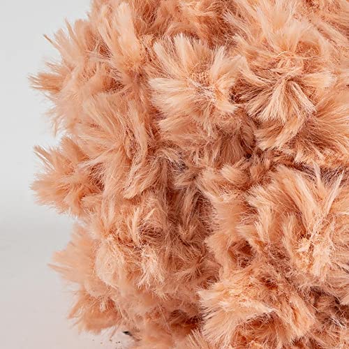Crafted By Catherine Faux Arctic Fur Loop Yarn - 2 Pack (16 Yards Each Skein), Pink, Gauge 7 Jumbo - size: 10.5 oz/ 2 Pack