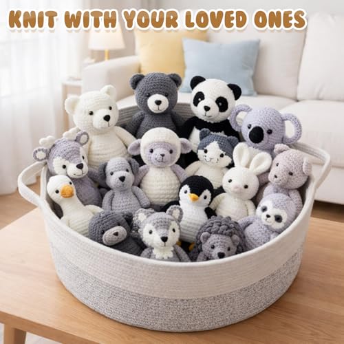 Buryeah 8 Pack Chunky Chenille Yarn for Crocheting, Dark Series | Soft Thick Fluffy Yarn for Hand Knitting, Bulky Velvet Blanket Plush for Weaving, DIY Crafts, Each 3.5 oz 55 Yards - color: Dark Series