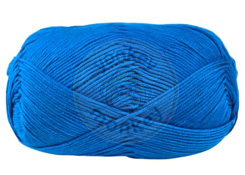 10-Pack of Yonkey Monkey 500 Grams Yarn - 70% Rayon derived from Bamboo, 30% Cotton - Imported - Blue 9056 - color: Coastal
