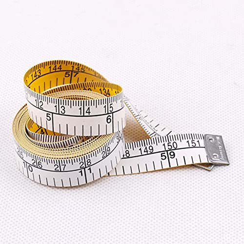 Soft Flat Ruler Body Measuring Ruler Sewing Tailor-Tape Measure 150cm/60inch Centimeter Meter Sewing Measuring Tape