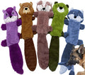 Jalousie 5 Pack Stuffingless Dog Crinkle Paper Toys Dog Toy Dog w/Durable Liner No Stuffing Dog Toy - Dog Toys for Pets Dogs No Stuffing Dog Crinkle Sound Toy for Medium Large Dogs - color: 5 Pack - Color 1 - Crinkle Paper