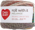 Red Heart Roll with it Melange Theater - color: Theater, size: 1 Pack, style: Roll With It Melange
