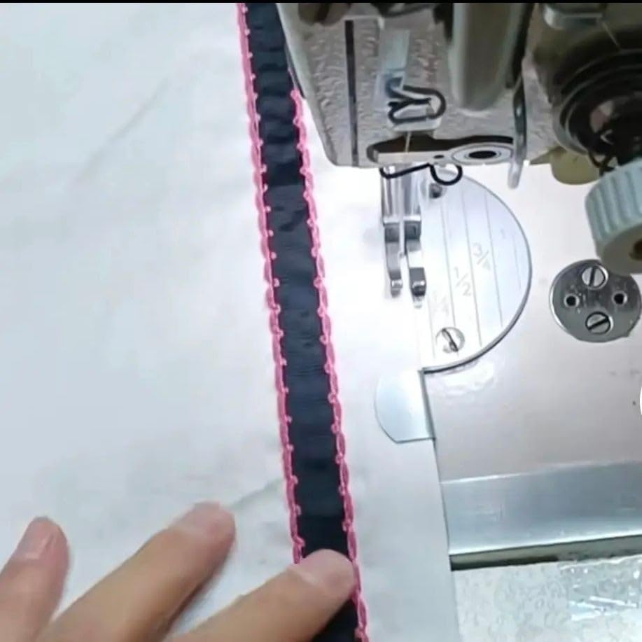 HONEYSEW New Seam Guide Positioning Assistant Tool, DIY Hand Positioning Seam Guide Hook Adjusted Quilting and Stitching Line Width Arbitrary (6)