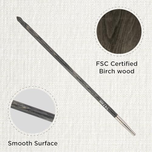 KnitPro Dreamz Afghan/Tunisian Crochet Hook | US Size 7 (4.5mm) - size: 7 (4.50 mm)