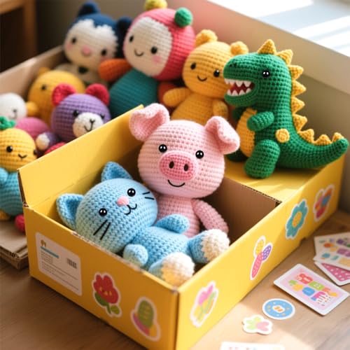 MUCUNNIA 400pcs 14mm Safety Eyes for Amigurumi with Washers Plastic Black Safety Eyes for Crochet Craft Safety Eyes for DIY Christmas Decorations Crochet Stuffed Animals Crafting - size: 14mm