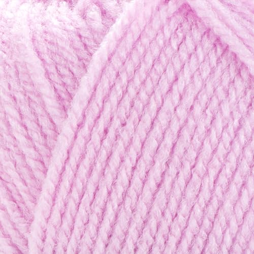 YarnArt Baby 100% Acrylic Knitting Yarn – 50g (150m) | Ultra-Soft & Lightweight | Baby & Kids’ Sensitive Skin Safe | Durable & Easy to Work with | Perfect for Knitting & Crochet (Baby, 649) - color: Baby Pink, style: Baby