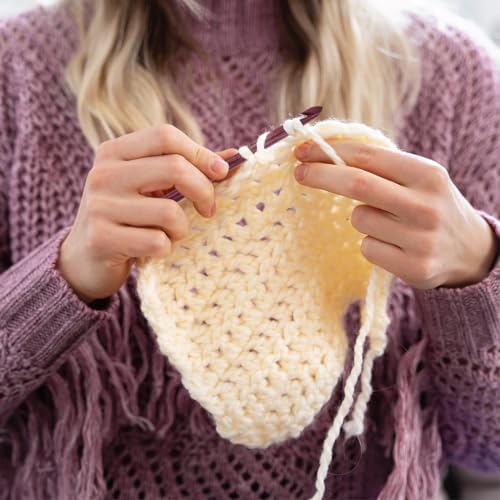 KnitPro Dreamz Deluxe Afghan/Tunisian Crochet Hook Set | 8 US Sizes (E to L) - size: Deluxe