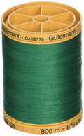 Gutermann Natural Cotton Thread Solids 876yd, Garden Green - color: Garden Green