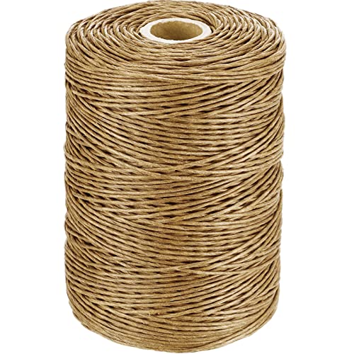 Syhood 673 Feet Floral Vine Bind Wire Rustic Craft Wire, Light Coffee | For DIY Craft Wrapping, Flower Bouquets Garland Arrangements, , Christmas Wreath Making - color: Light Coffee, size: 673 Feet