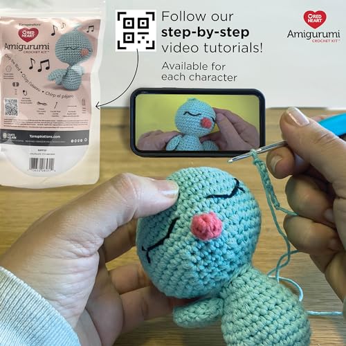 Red Heart Amigurumi Chirp The Bird Kit - color: Chirp the Bird