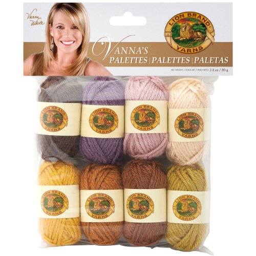 Lion Brand Yarn 865-205 Vanna's Palettes Yarn, Essential - color: Essential