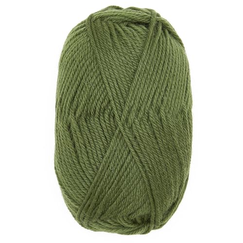 100% Superwash Wool Yarn 6 Skeins 300g DK Weight Knitting Crochet L. Green | Sourced from Peru for breathable warmth and 654yd total length per 300g pack ideal for soft baby garments hats and sweaters - color: Leaf Green