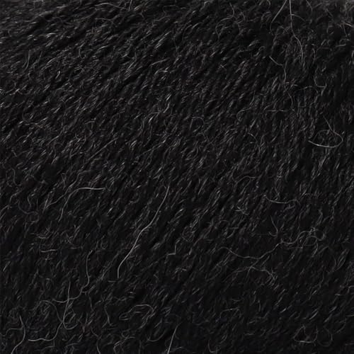 100% Baby Alpaca Yarn 3 Skeins 150g DK Weight Knitting Crochet Ch. Gray | Made in Peru with natural warmth and softness featuring 327yd of premium fiber ideal for scarves shawls sweaters and more - color: Charcoal Gray, size: DK