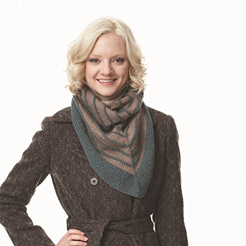 Patons Canadiana Yarn - Solids, Medium Grey Mix - color: Medium Grey Mix, size: 3.5 oz, 205 yds