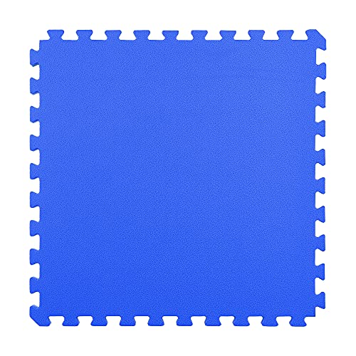 FlooringInc's 1" Thick Foam Tiles, 3'x3' or 2'x2' Reversable Interlocking Tiles, Ideal Yoga Mat, Gymnastics Mat, Workout Mat for MMA and Jiu Jitsu Training - color: Blue/Red, size: 4 - 3'x3' Tiles (36 Sq Ft)