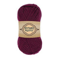 Estako Megastar, 75% Acrylic 25% Wool Yarn, Chunky Bulky 5, Aubergine | soft, thick, warm, weight 5, 100 g, 120 yds, blankets, cardigans, baby clothes, hats, scarves - color: 60609 - Aubergine, size: 1 Skein