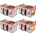 RoomHacks Moving Bags, Heavy Duty Large Storage Bags, 100L, 4 Pack, Clear | Water-Resistant Packing Bags with Reinforced Handles & Dual Zippers, Foldable Storage Totes for Dorm Move & Home Organization - size: 100L- 4Packs
