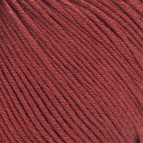 YarnArt Baby Cotton Yarn 4-Pack – Soft Knitting Yarn for Baby & Summer, 50% Cotton 50% Acrylic, 1.76 Oz Each, 180.44 Yds/Skein – Ideal for Amigurumi & Crochet Projects (429) - color: 429