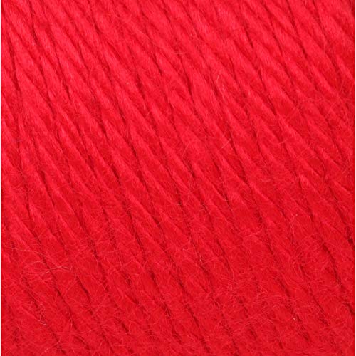 Caron Simply Soft Solids Yarn (4) Medium Gauge 100% Acrylic - 6 oz - Red - Machine Wash & Dry - color: Red, size: 1 Pack, style: Simply Soft