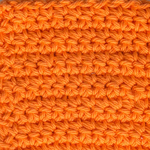 Lily Sugar'n Cream 100% Cotton Yarn 6-Pack Bundle with Bella's Crafts Stitch Markers (Rainbow) - color: Rainbow