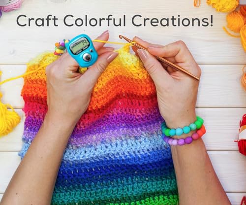 60PCS Metal Stitch Markers,Crochet Knitting Stitch Markers Yarn Row Stitch Counter with Case - color: Multicolor01