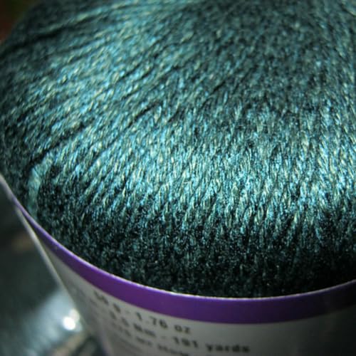 Lino Yarn - 50% Linen 50% Viscose Blend, 50g (1, 930) | Super Fine (1), 191 yds. Breathable natural fibers perfect for elegant summer knitting and crochet garments - color: 930