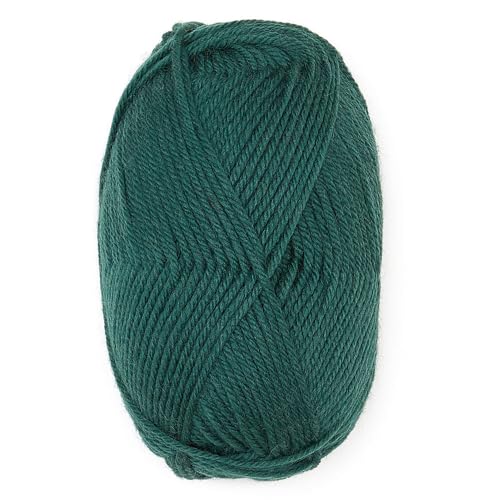 100% Superwash Wool Yarn 6 Skeins 300g DK Weight Knitting Crochet Green | Sourced from Peru for breathable warmth and 654yd total length per 300g pack ideal for soft baby garments hats and sweaters - color: Green