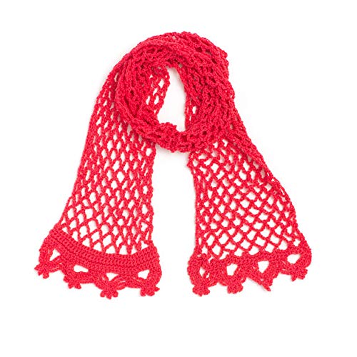Patons Grace Yarn, 1.75 oz, Cardinal, 1 Ball - color: ['Cardinal'], size: 1.8 oz (1 Ball)
