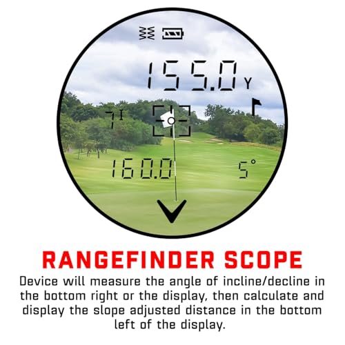 Callaway 300 Pro Golf Laser Rangefinder (with External Slope Switch) - color: Elyte