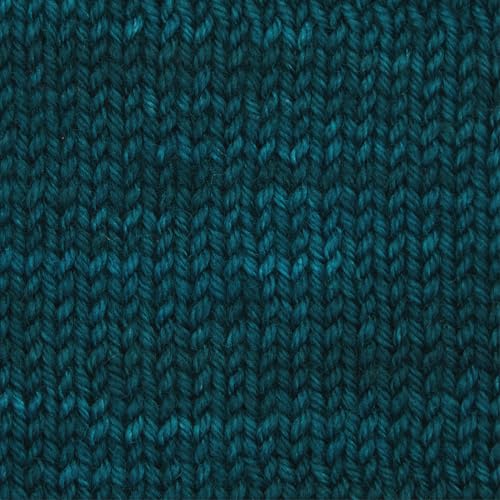 KnitPro Symfonie Fingering Weight Merino Wool Yarn 100g, Peacock Green | 75% Extrafine Merino & 25% Polyamide, 438yds, OEKO-TEX Certified, Superwash, Colorfast, #1 Yarn Skein for Knitting & Crochet - color: Peacock Green