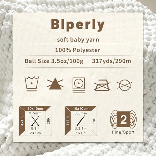Skinny Chenille Yarn for Crocheting, #2 Gold Soft Baby Blanket Fluffy Yarn | 2 Pack of 314 Yds, 3.5 Oz Sport Fingering Weight Fine Yarn, Plush Thin Velvet Yarn for knitting Blankets, Amigurumi Yarns - color: Golden Yellow