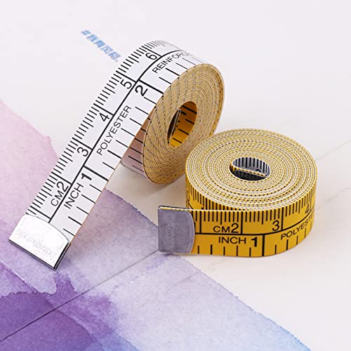 Soft Flat Ruler Body Measuring Ruler Sewing Tailor-Tape Measure 150cm/60inch Centimeter Meter Sewing Measuring Tape