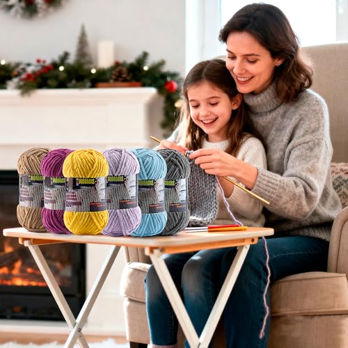Baby Blanket Yarn for Crocheting - Soft Velvet Fluffy Chenille Yarn for Knitting Amigurumi Making Scarves, Doll - 100g/3.5oz 131 Yards Thick Plush Yarns (3, Aqua Green) - color: Aqua Green