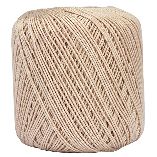 Red Heart Fashion Crochet, Cotton Size 3, Natural (182-226) - color: Natural, size: Size 3