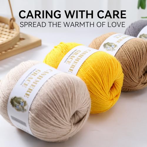 100% Pure Natural Merino Wool Yarn (4ply) - Each Ball 3.5 OZ/Approximately 320 Yards - Hand-Knitting/Crochet/Knitting - Soft and Non-irritating [2 Ball Set] (Blue Black) - color: Blue Black