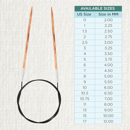 KnitPro Dreamz Fixed Circular Needles 16" (40cm) | US Size 5 (3.75mm) - size: US 5 (3.75mm)