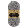 Scheepjes Merino Soft Yarn 50g 604 Lowry Gray Merino Wool Blend - color: 604 Lowry
