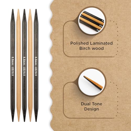 Knitter’s Pride Day & Nite Double-Point Needle 8""(20cm) - US 10.5(6.5mm) - size: 6.50mm