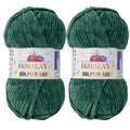 2-Pack Himalaya Dolphin Baby Yarn – Velvety Soft Chenille Yarn for Plush Amigurumi, Blankets, and Cozy Crochet & Knitting Projects (80360) - color: 80360