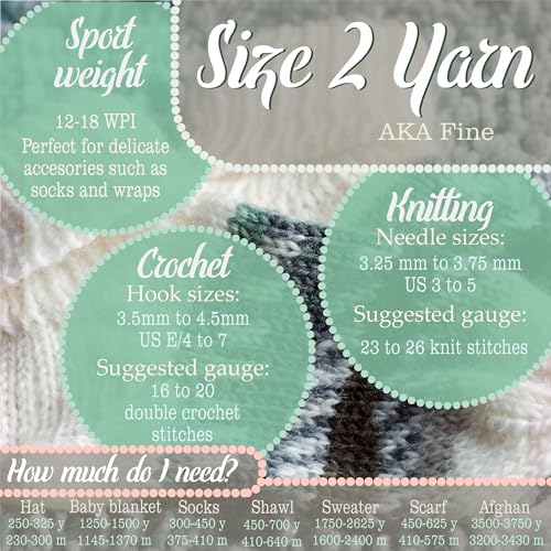 JubileeYarn Cotton Select Yarn - 50g/Skein Sport Weight - Little Boy Blue - 4 Skeins - color: 004 Little Boy Blue, size: 4 Skeins