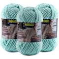 Baby Blanket Yarn for Crocheting - Soft Velvet Fluffy Chenille Yarn for Knitting Amigurumi Making Scarves, Doll - 100g/3.5oz 131 Yards Thick Plush Yarns (3, Aqua Green) - color: Aqua Green