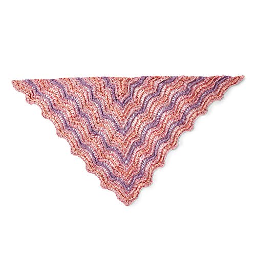 CARON Simply Soft Speckle Yarn, Lipstick - color: Lipstick, size: 1 Pack, style: Simply Soft