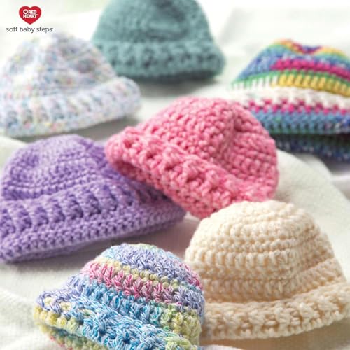 RED HEART Soft Baby Steps Yarn, Baby Blue - color: Multicolor, size: 1 Pack