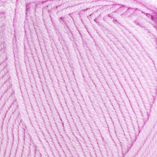 1 Skein YarnArt Adore, Antipilling Yarn, 100% Antipilling Acrlylic, 100 g (3.5 oz), 280 m (306 yd), 3 : Light-DK, Baby Pink - 338 - color: Baby Pink - 338