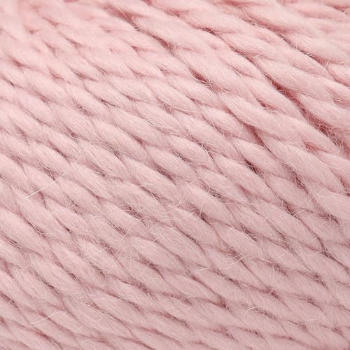 100% Baby Alpaca Yarn 6 Skeins 300g Bulky Weight Knitting Crochet B. Pink | Made in Peru with natural warmth and softness featuring 324yd of premium fiber ideal for scarves shawls sweaters and more - color: Baby Pink, size: Bulky - 6 Skeins