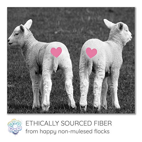 BAE by Living Dreams Yarn. Cuddly, Strong & Super Soft for Next to Skin Winter Knits. 100% Extrafine Merino Bulky Roving Yarn, Mon Amour - color: Mon Amour