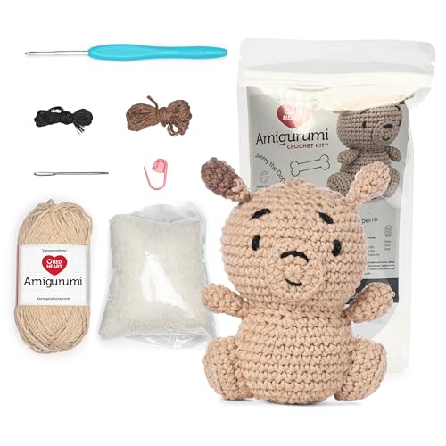 Red Heart Amigurumi Jimmy The Dog Kit - color: Jimmy the Dog