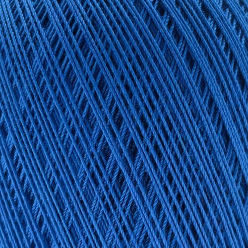 S Sensy Classic Size 10- Mercerized Giza Cotton #0 Lace Yarn Blue 618 Yards - color: Blue, size: 1 Skein